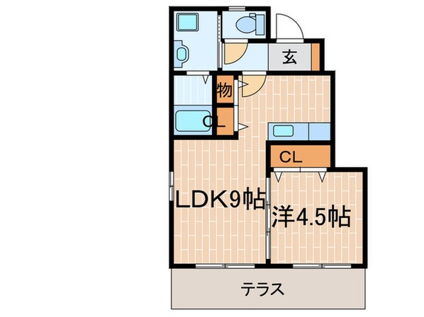 パレンティアの物件間取画像